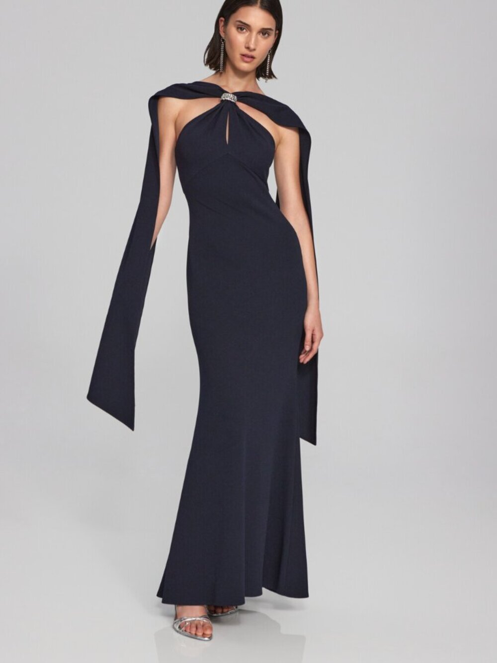 Joseph Ribkoff Elegant Sleeveless Formal Sheath Dress Style 241786